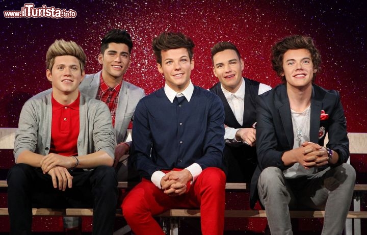 Immagine Le statue di cera degli One Direction son oal momento tra le attrazioni più visitate di del museo di Madame Tussauds a Londra - © landmarkmedia / Shutterstock.com