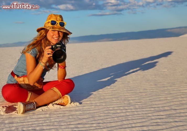 Michela reporter fotografica a White Sands - © DONNAVVENTURA® 2013 - Tutti i diritti riservati - All rights reserved