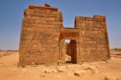Il tempio di Apedemak in Sudan si trova a sud ...