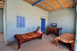 Dentro una casa nubiana nel Sudan - Per ulteriori ...