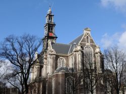 Facciata e campanile della Westerkerk ad Amsterdam - © DanielKrylov / iStockphoto LP.