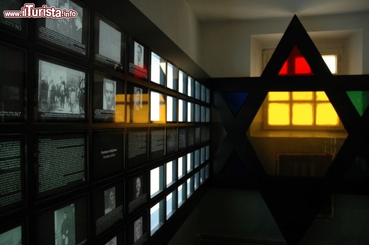 Immagine Una stanza ricorda le vittime ebraiche durante l'occupazione nazista di Vilnius
