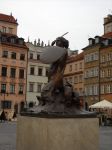 Statua della Sirenetta a Varsavia, in Polonia