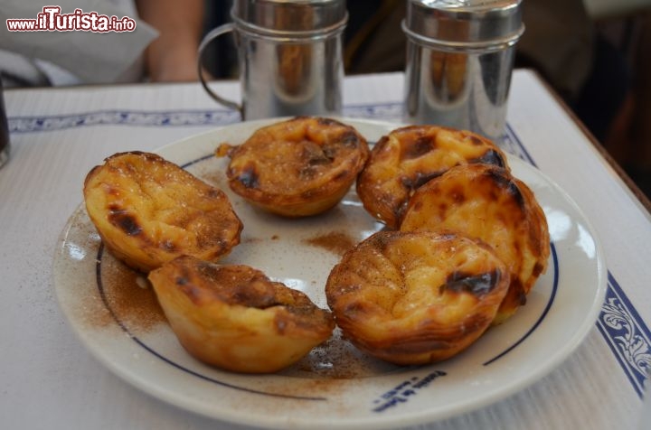 Immagine Le famose pasteis de Belem a Lisbona, la cui ricetta è ancora tenuta gelosamente segreta dall'omonima pasticceria