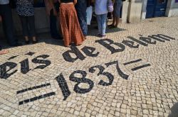 Fronte della Casa Pasteis de Belem a Lisbona, una delle istituzioni gastronomiche della capitale del Portogallo