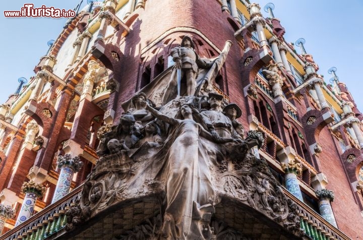 Immagine Esterno del Palau de la Musica Catalana a Barcellona - © Christian Mueller / Shutterstock.com