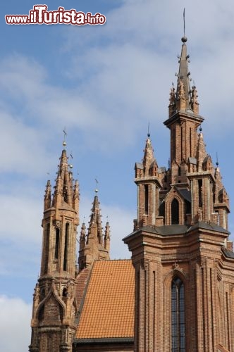 Immagine Guglie deglla chiesa SantìAnna a Vilnius