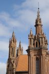 Guglie deglla chiesa SantìAnna a Vilnius