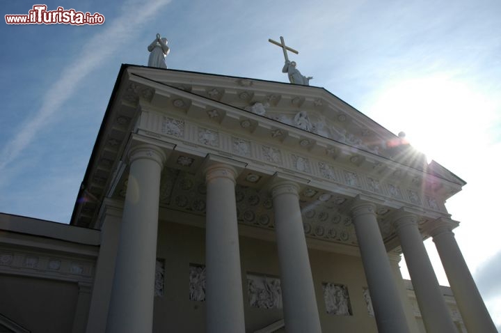 Immagine La facciata della cattedrale di Vilnius