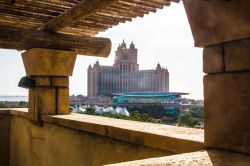 Una bella panoramica dalla Ziggurat all’Aquaventure, ...