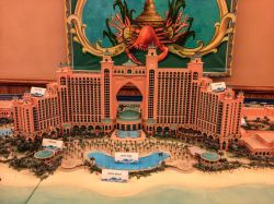 Plastico dell’Atlantis The Palm Dubai 