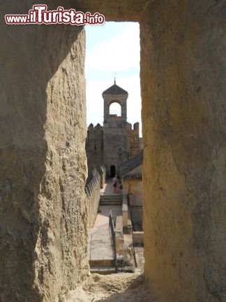 Immagine camminamento nell'Alcazar dei Re Cristiani - Cordoba