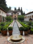 Patio della Fossa Irrigatoria nel palazzo del Generalife - Granada 