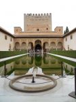 nel Patio dei Mirti la Torre de Comares - Granada