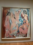 Les Demoiselles d'Avignon di Pablo Picasso esposte al Museo d'Arte Moderna di New York City