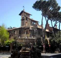 Il meglio dello stile Liberty a Roma si trova in zona quartiere di Trieste (Nomentana), incentrato intorno a Piazza Mincio