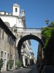 Arco di Via Giulia siamo nel Rione Ponte Roma