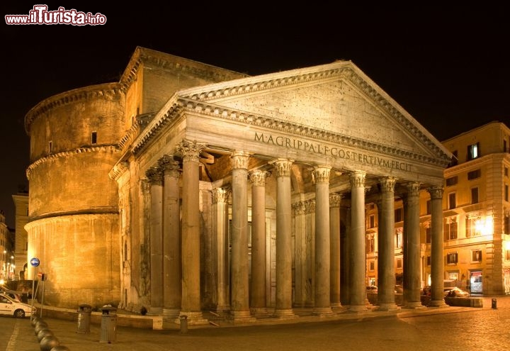 Immagine Pantheon veduta notturna - © fabiomax / Fotolia.com