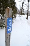 Ciaspole, Quebec: i canadesi sono grandi amanti degli sport invernali e dei sentieri nei boschi, Nel Parc de la Chute-Montmorency esistono percorsi appositamente dedicati a chi volesse cimentarsi ...