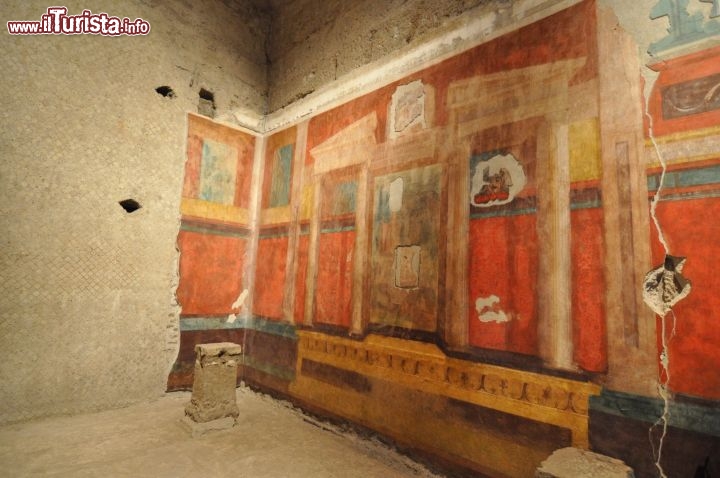 Immagine Affreschi nella Domus Augustea, all'interno del Foro Romano
