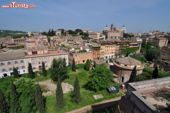 Immagine Il Panorama di Roma fotografato dal Foro Romano