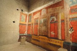 Affreschi nella Domus Augustea, all'interno del Foro Romano