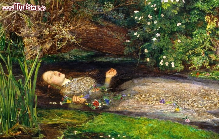 Immagine Tate Britain Londra: Ophelia di John Everett Millais 