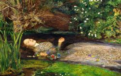 Tate Britain Londra: Ophelia di John Everett ...