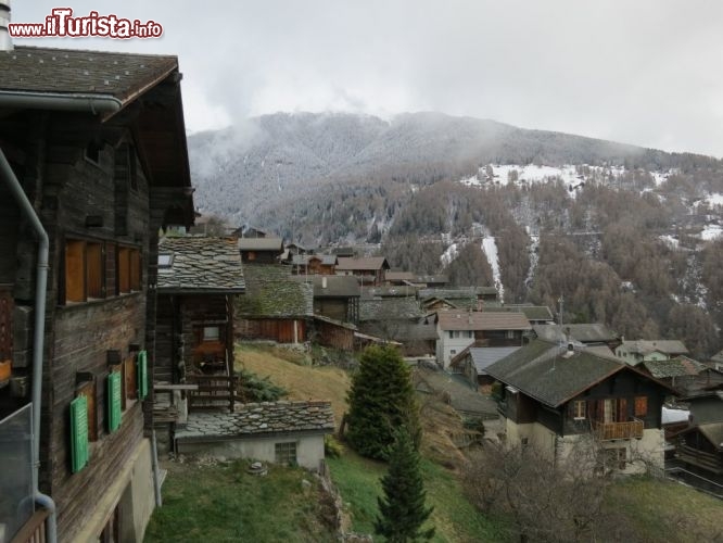 Immagine Il villaggio di Mase nel Cantone Vallese