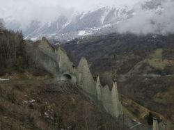 Le spettacolari Piramides a Euseigne in Svizzera