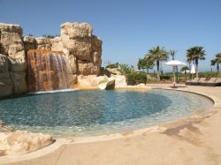 Splendida piscina al Mazagan beach golf resort ...