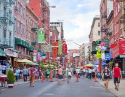 Immagine dle quartiere di Little Italy a New ...