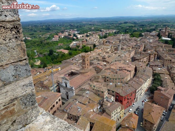 Immagine Siena vista dall'alto dalla Torre del Mangia