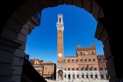 La Torre del Mangia e il Palazzo Pubblico di Siena - ©  Karol Kozlowski / Shutterstock.com