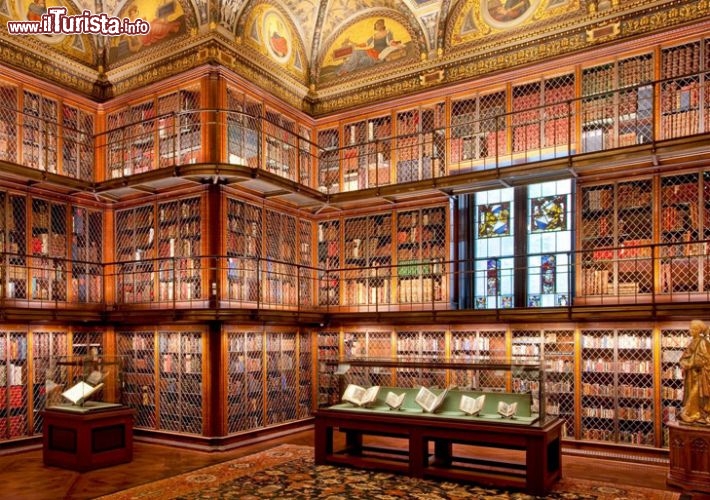 Immagine Foto dell'Interno della  Morgan Library & Museum New York City