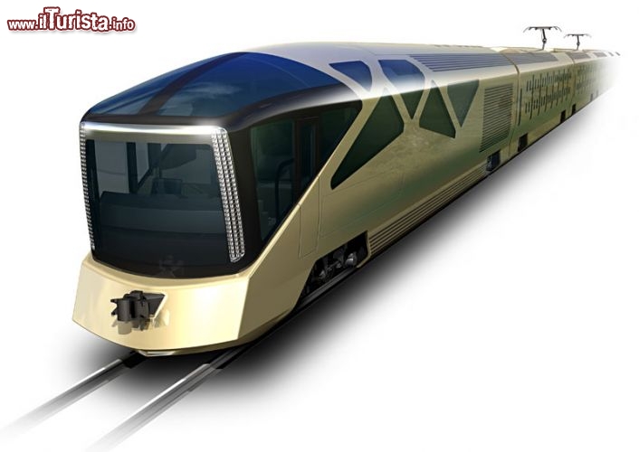 Il Progetto del treno di lusso a sette stelle, che opererà sulle ferrovie del Giappone nel 2017  - © Ken Okuyama Design / www.kenokuyamadesign.com