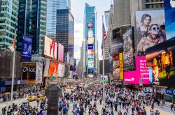 A Times Square si ha la sensazione di essere ...