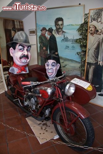 Immagine Il Sidecar di Peppone: Moto Guzzi 500 Sport 14 del 1929 al Museo di Brescello - © www.visitbrescello.it