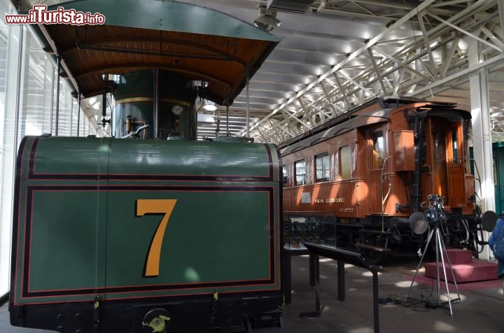 Immagine Locomotive d'epoca eposte a Lucerna