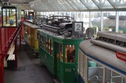 Tram e Treni esposti al Museo Svizzero dei Trasporti