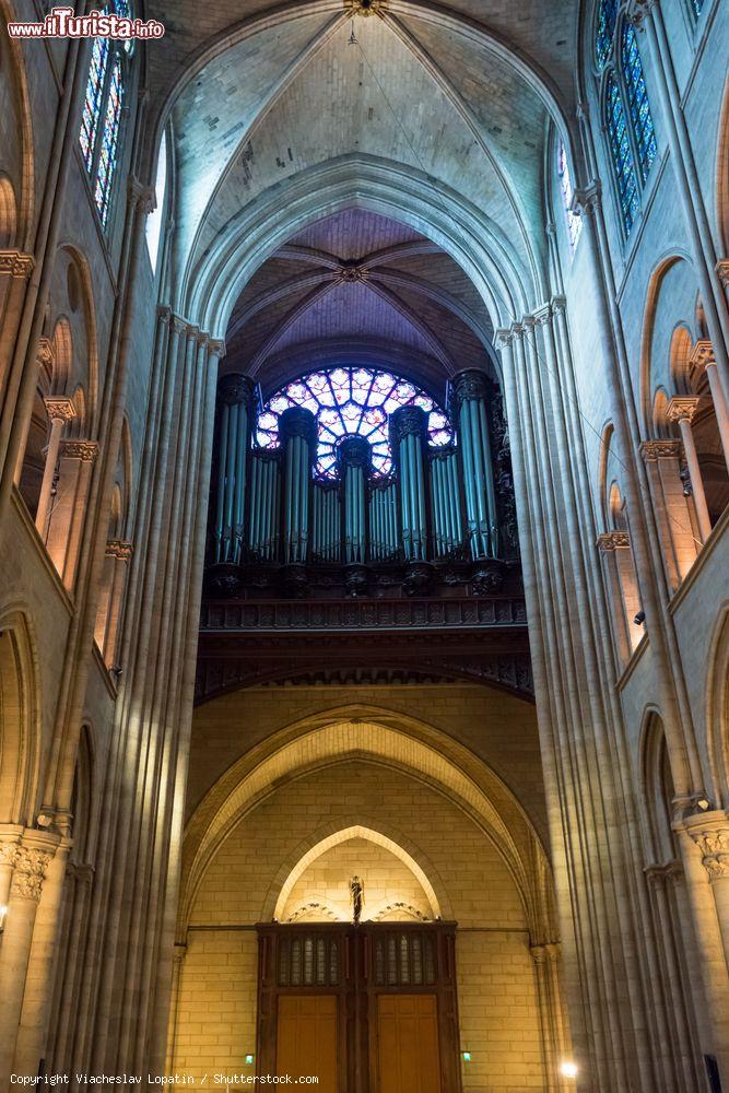 Immagine L'Organo all'interno della Cattedrale di Notre-Dame a Parigi - © Viacheslav Lopatin / Shutterstock.com