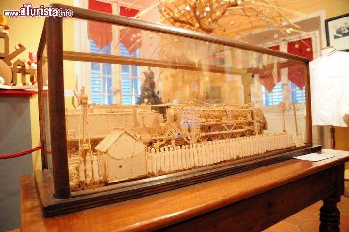 Immagine Dolce a forma di locomotiva presso il Museo Escoffier di Villeneuve Loubet