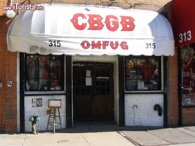 Immagine CBGB lo storico locale nel Lower East Side di New York City - © Corky Buczyk / Shutterstock.com