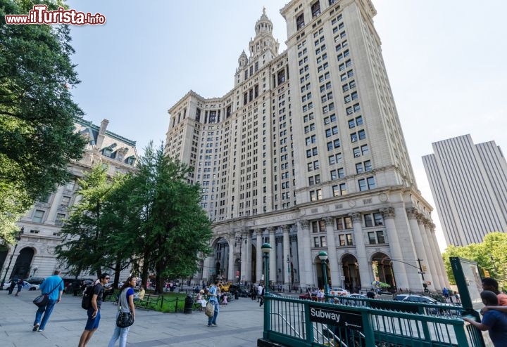 Immagine Manhattan Municipal Building a New York City - © alexpro9500 / Shutterstock.com