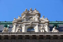 Sommità del Surrogate's Courthouse anche chiamato Hall of Records a Lower Manhattan New York - © Tupungato / Shutterstock.com