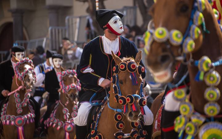 Pariglie a cavallo Sardegna