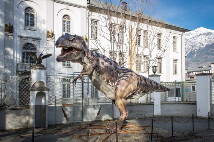 Dinosauri in carne e ossa Aosta