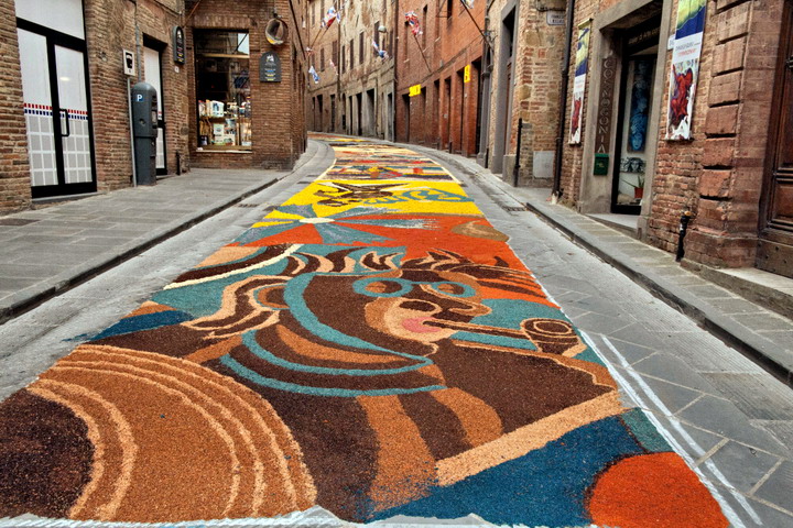 Infiorata di San Luigi Gonzaga Citt della Pieve