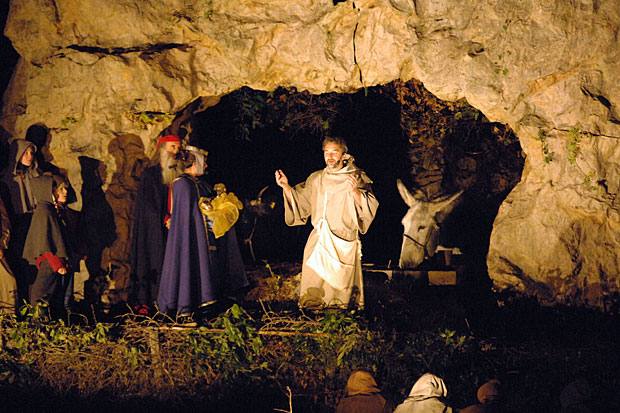 Presepe vivente Greccio