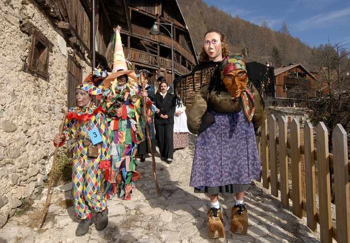 Carnevale della Gnaga Forno di Zoldo